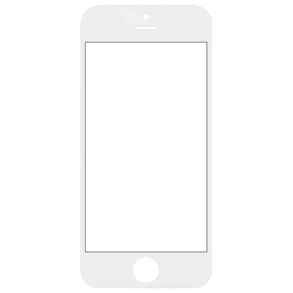 گلس تعمیراتی اورجینال آیفون IPHONE 5S +OCA با فرم