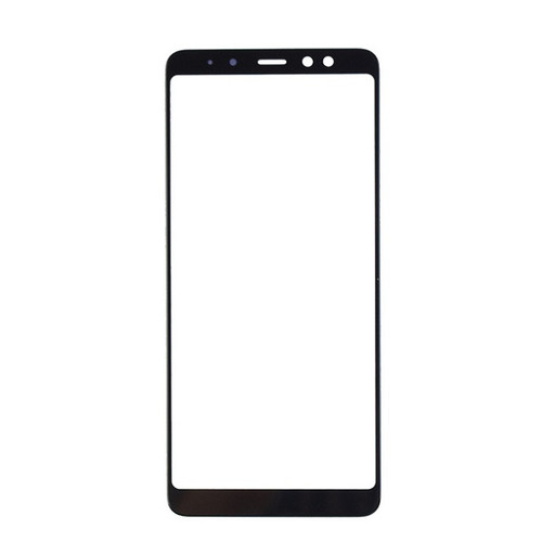 گلس تعمیراتی سامسونگ SAMSUNG A8 PLUS 2018 / A730 اورجینال مشکی