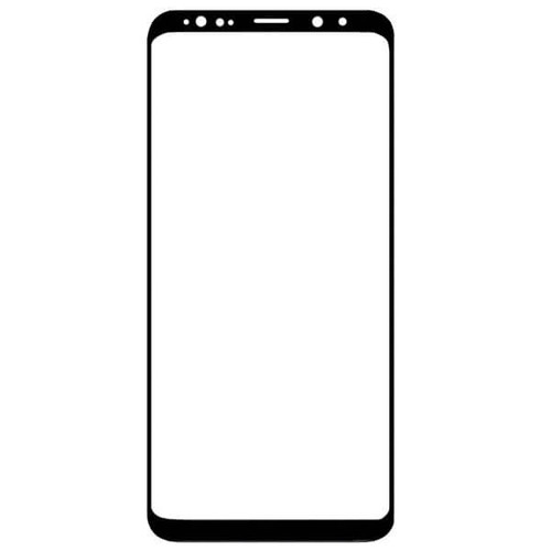 گلس تعمیراتی سامسونگ SAMSUNG S8 / G950 اورجینال مشکی