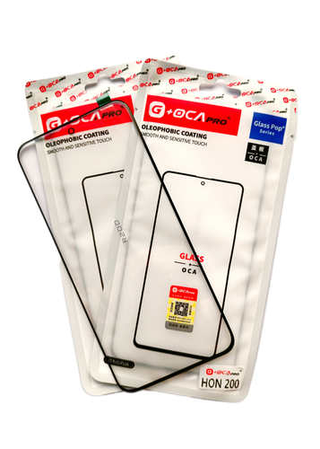 گلس تعمیراتی آنر HONOR 200 اورجینال با OCA