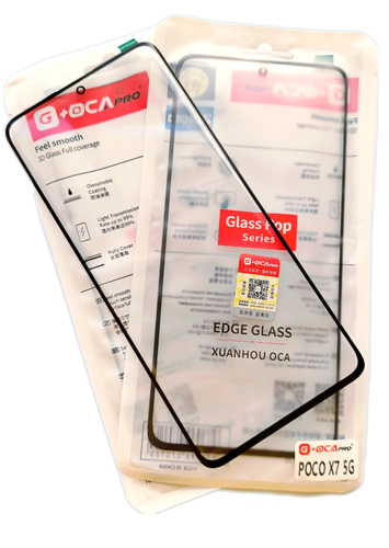 گلس تعمیراتی شیائومی XIAOMI POCO X7 5G اورجینال با OCA