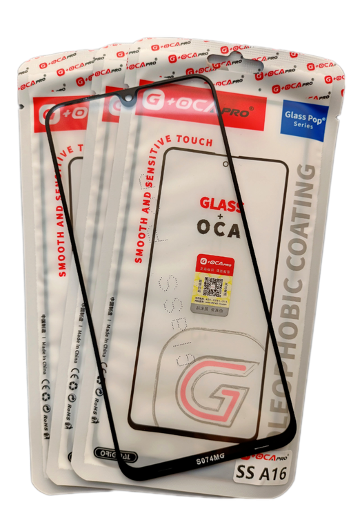 گلس تعمیراتی سامسونگ SAMSUNG GALAXI A16 اورجینال با OCA