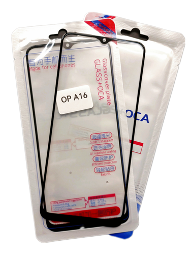 گلس تعمیراتی اوپو OPPO A16 اورجینال با OCA