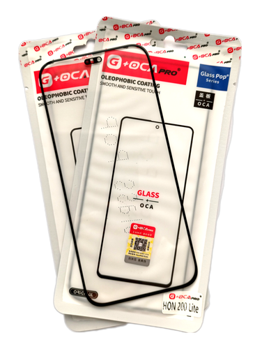 گلس تعمیراتی آنر HONOR 200 LITE اورجینال با OCA