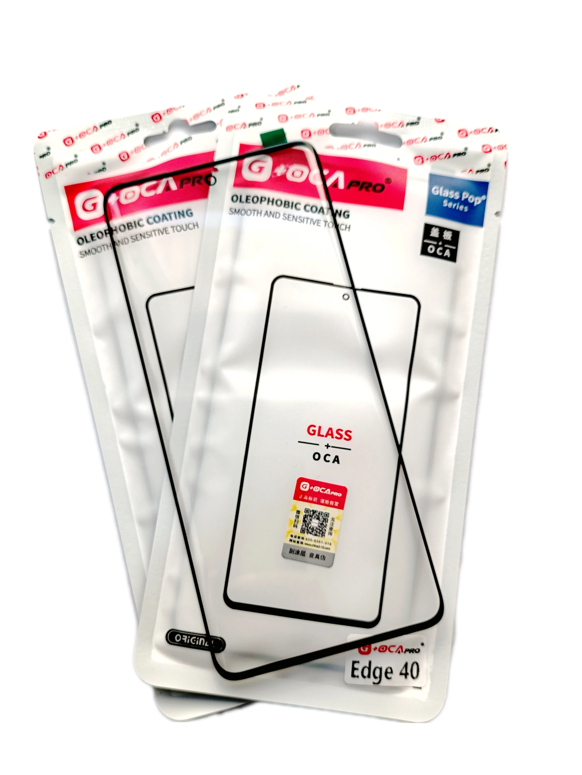 گلس تعمیراتی موتورولا MOTOROLA EDGE 40 NEO اورجینال با OCA