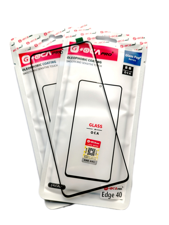 گلس تعمیراتی موتورولا MOTOROLA EDGE 40 NEO اورجینال با OCA