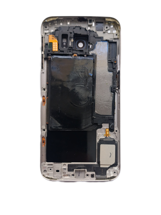 شاسی و درب پشت سامسونگ SAMSUNG GALAXY S6 نقره ای