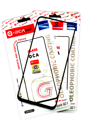 گلس تعمیراتی تکنو TECNO SPARK GO1 اورجینال با OCA