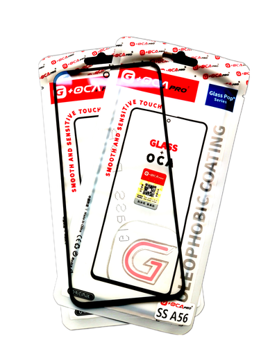 گلس تعمیراتی سامسونگ SAMSUNG A56 اورجینال با OCA