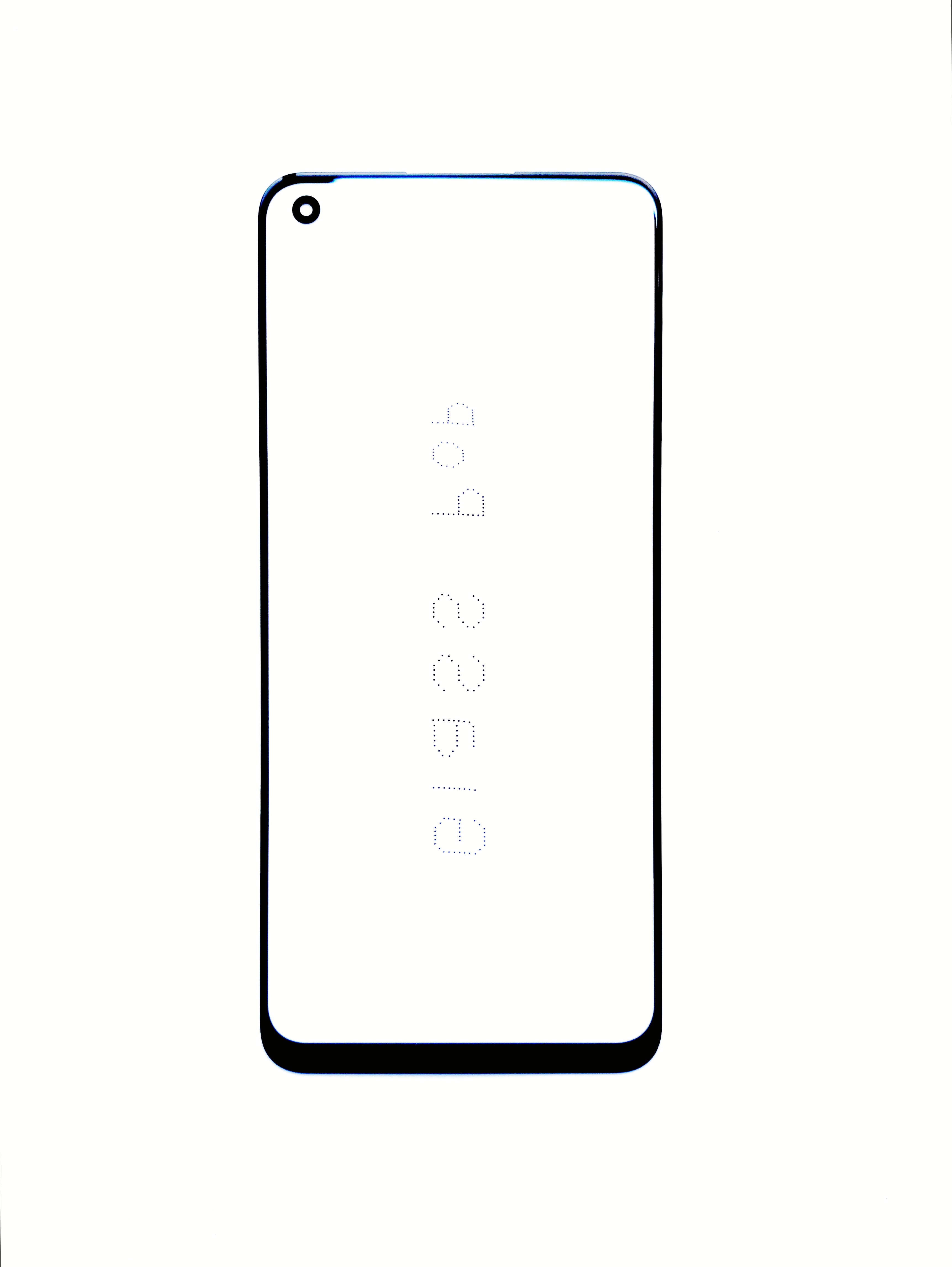گلس تعمیراتی اوپو OPPO RENO 8 4G / RENO 8 5G  اورجینال با OCA