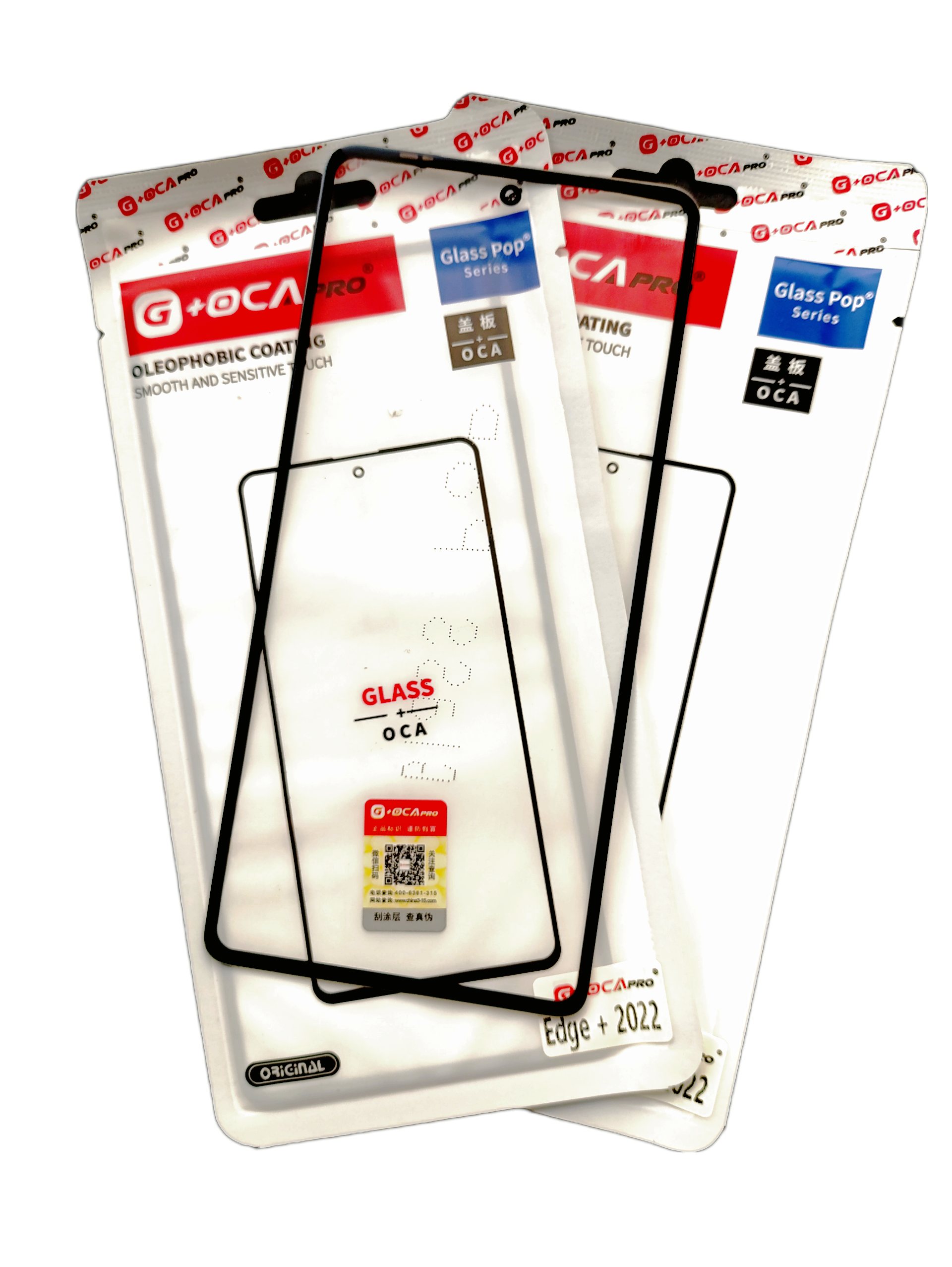 گلس تعمیراتی موتورولا MOTOROLA EDGE PLUS 2022 اورجینال با OCA