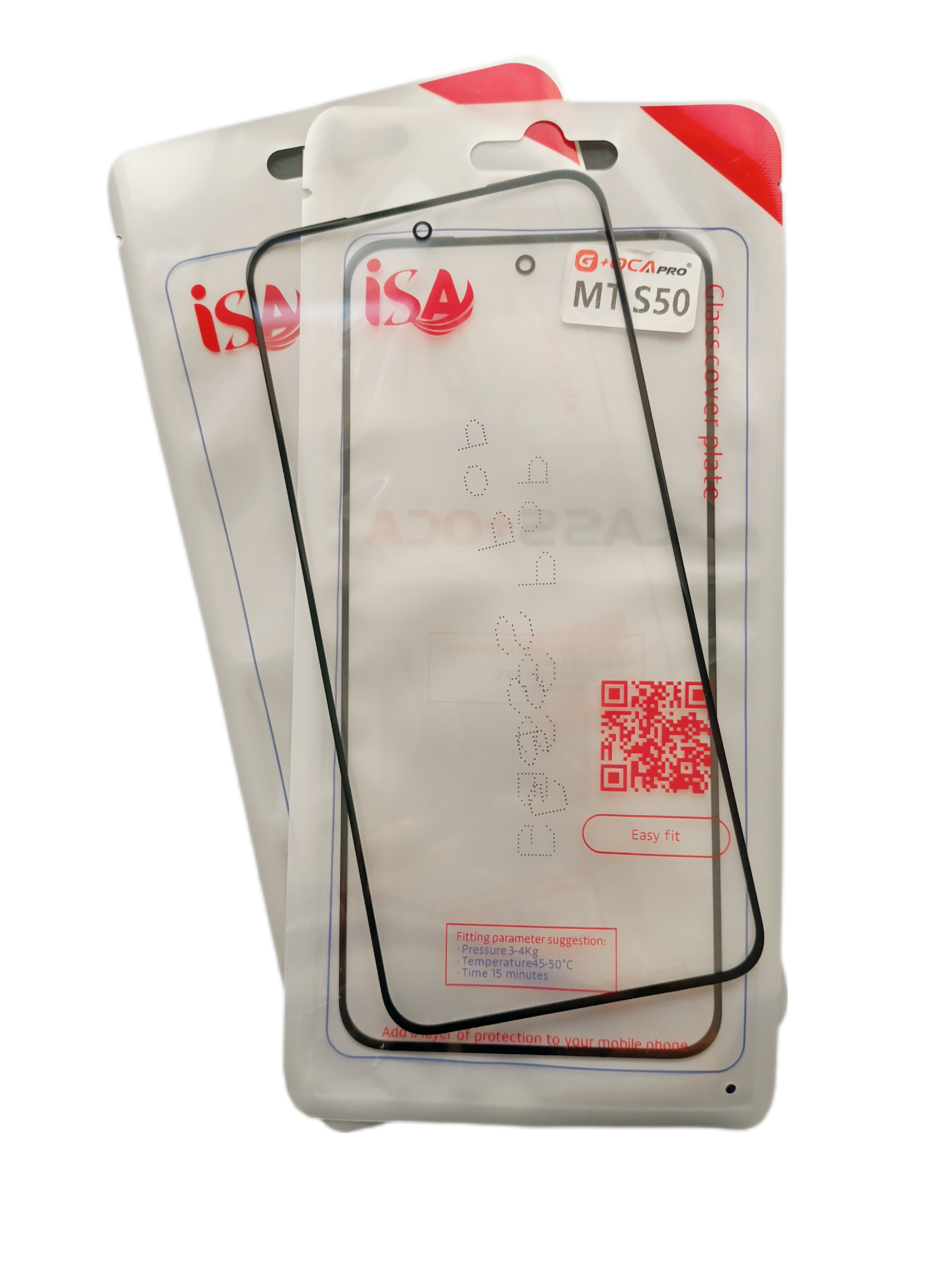 گلس تعمیراتی موتورورلا MOTOROLA S50 اورجینال با OCA