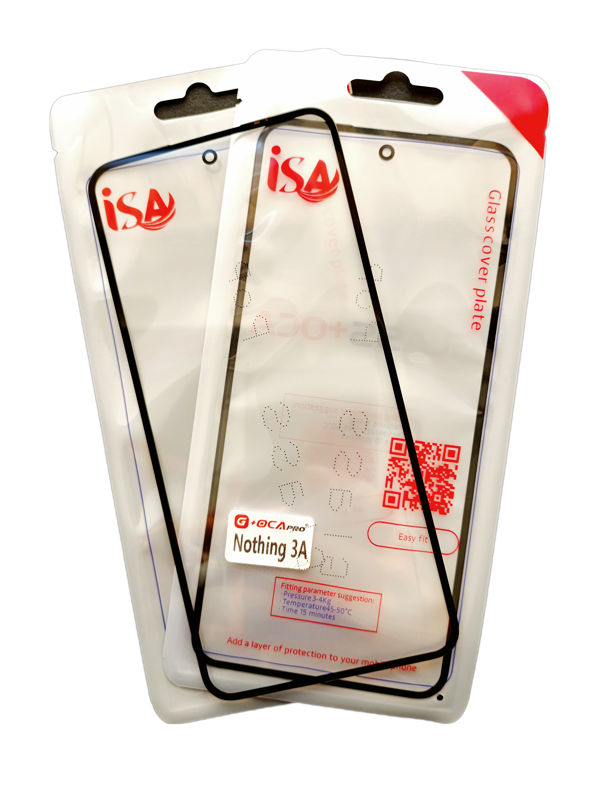 گلس تعمیراتی ناتینگ NOTHING PHONE 3A اورجینال با OCA