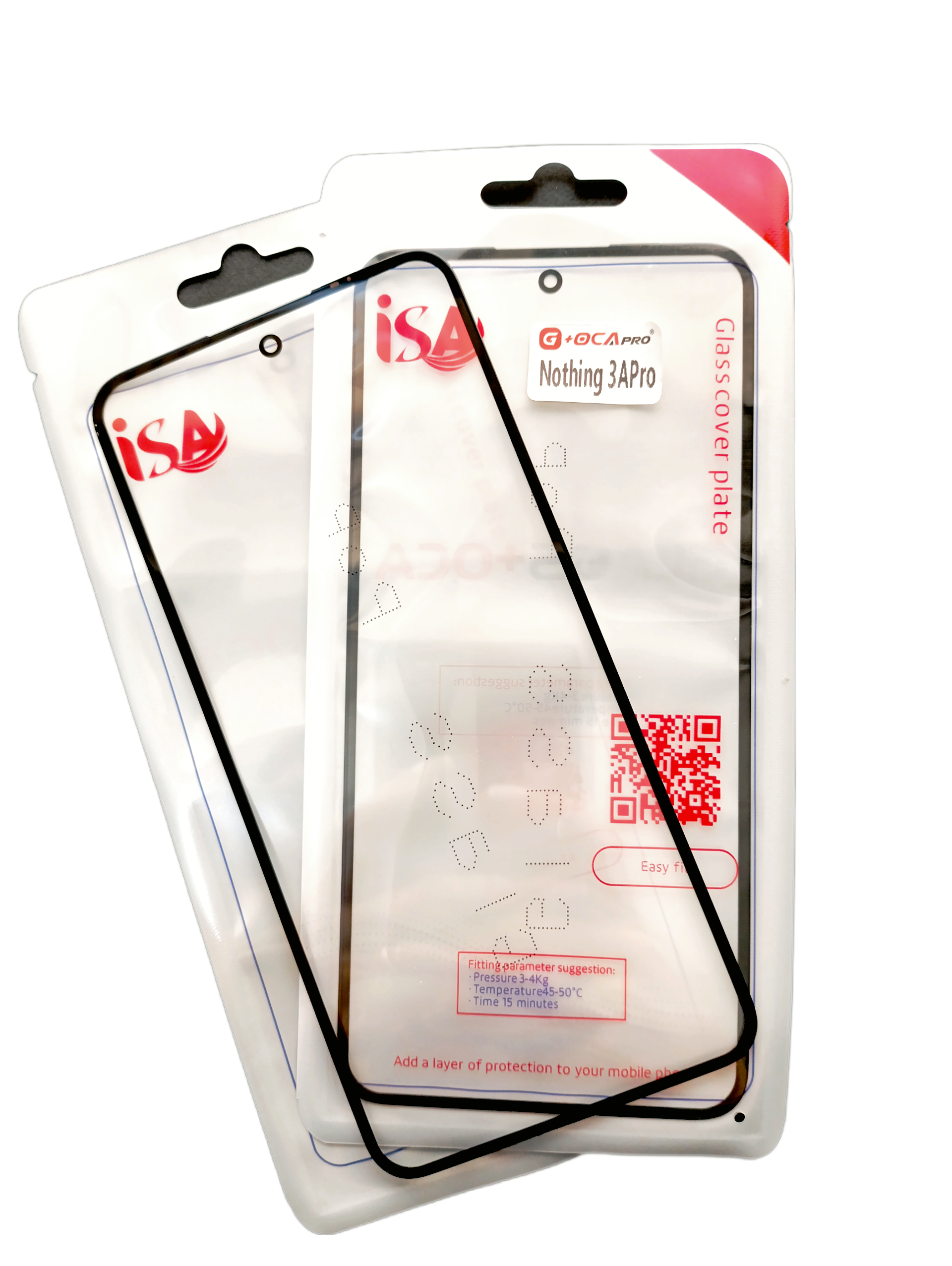 گلس تعمیراتی ناتینگ NOTHING PHONE 3A PRO اورجینال با OCA