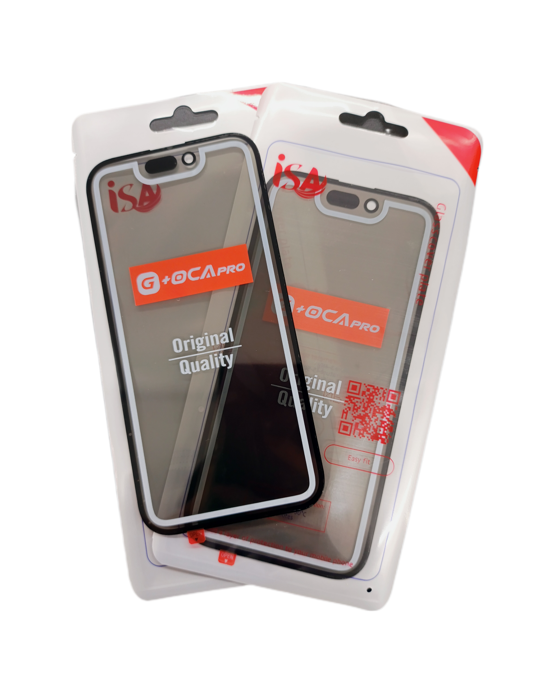 گلس تعمیراتی اپل APPLE IPHONE 14 PRO اورجینال با OCA با پلاریزه