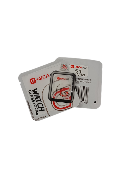 گلس تعمیراتی اپل واچ APPLE WATCH SERIES 1 42MM اورجینال با OCA