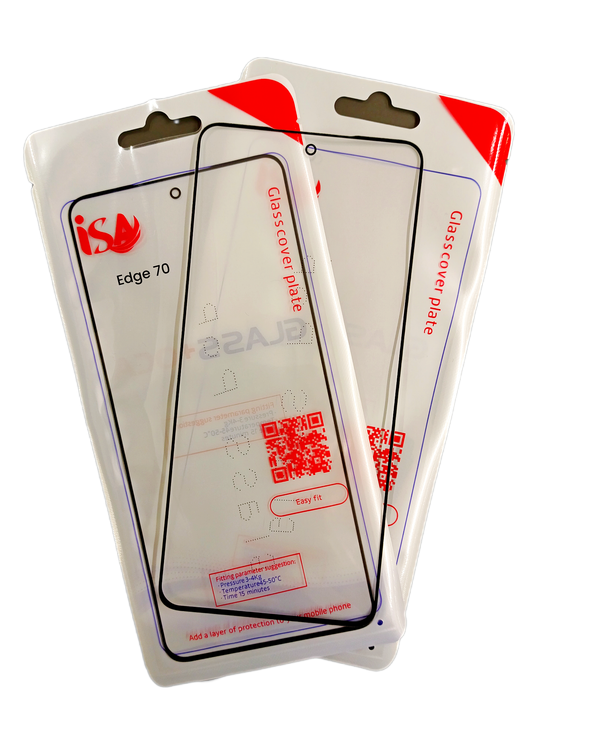 گلس تعمیراتی موتورولا MOTOROLA EDGE 70 اورجینال با OCA