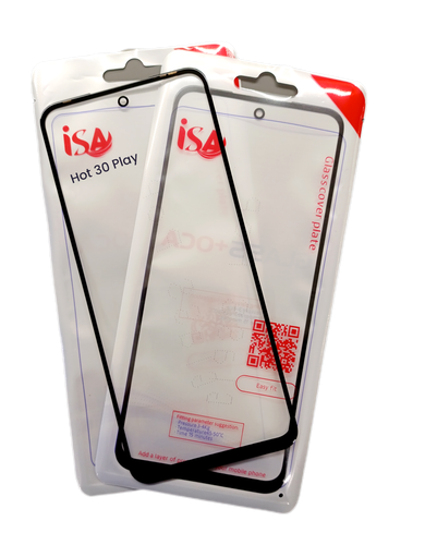 گلس تعمیراتی اینفینیکس INFINIX HOT 30 PLAY اورجینال با OCA
