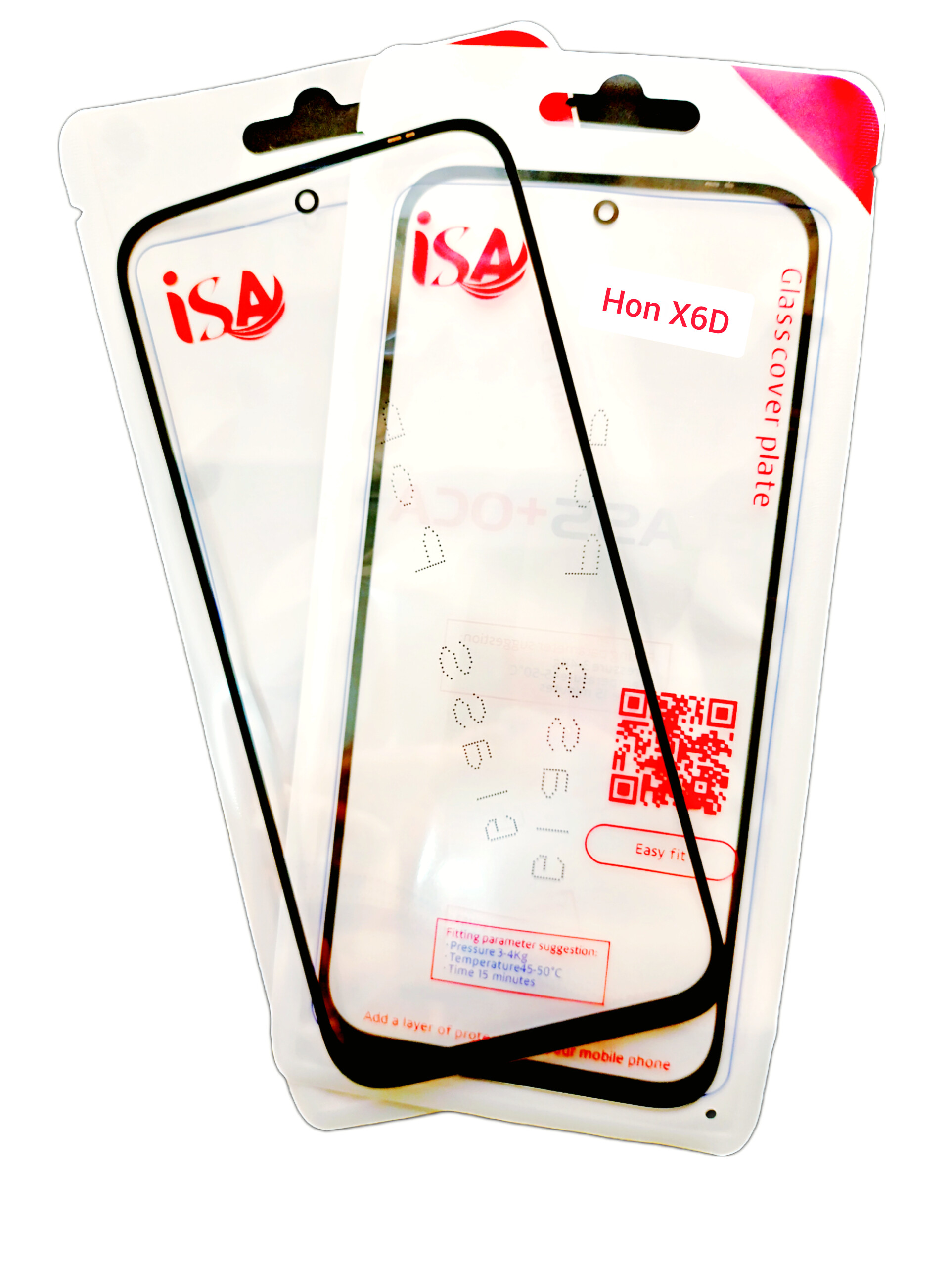 گلس تعمیراتی آنر HONOR X6D اورجینال با OCA