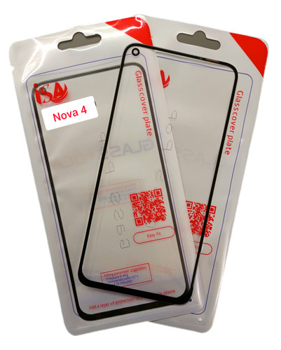 گلس تعمیراتی هواوی HUAWEI NOVA 4 اورجینال با OCA