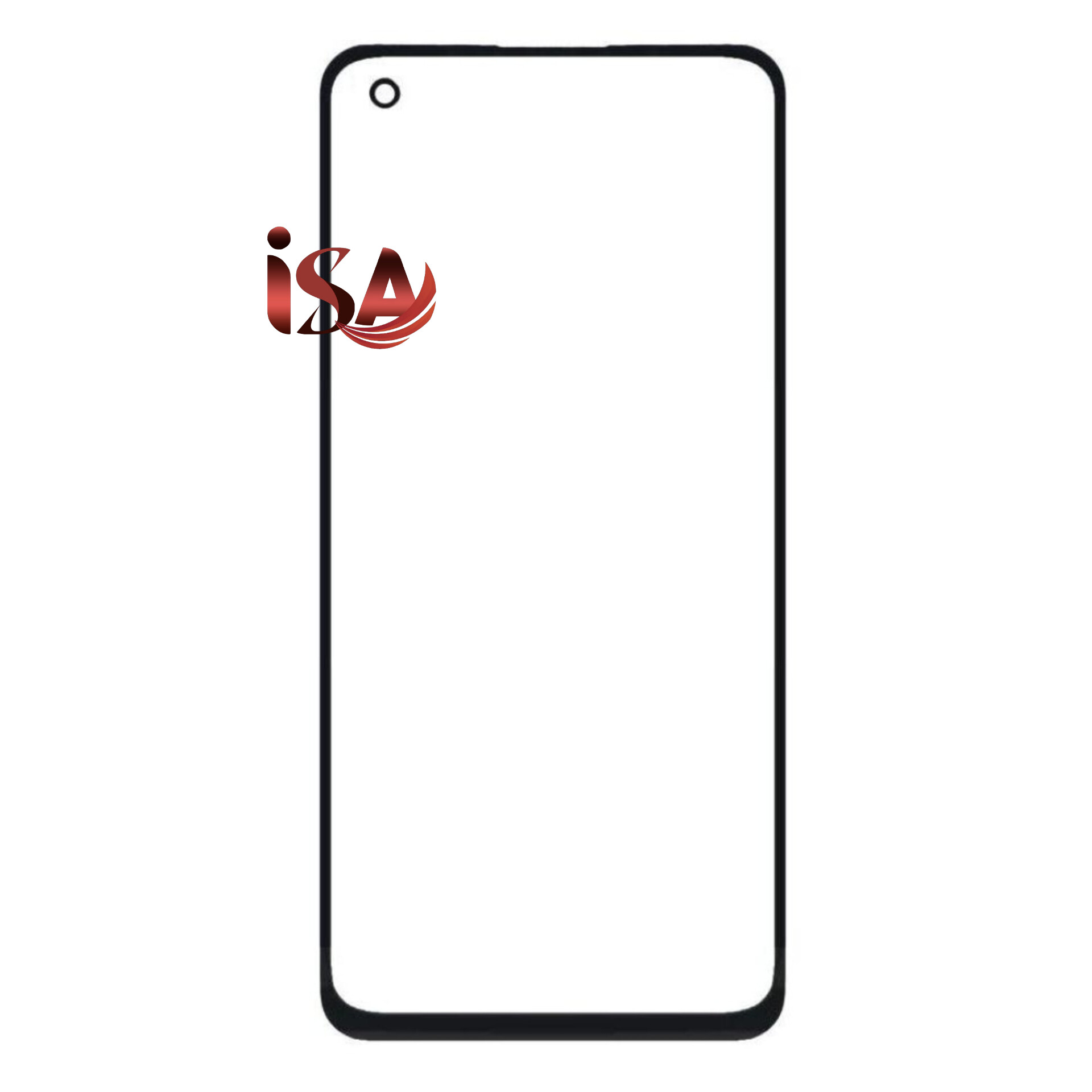 گلس تعمیراتی اوپو OPPO A72 اورجینال با OCA
