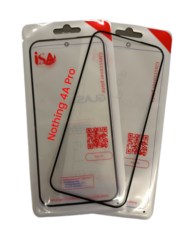 گلس تعمیراتی ناتینگ NOTHING PHONE 4A PRO اورجینال با OCA