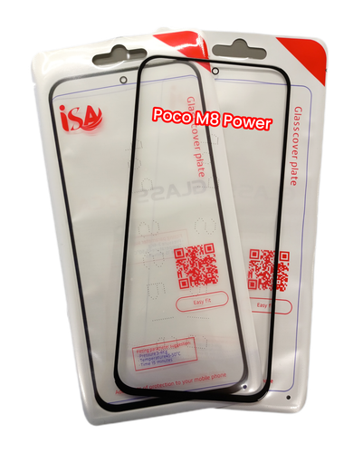 گلس تعمیراتی شیائومی XIAOMI POCO M8 POWER اورجینال با OCA