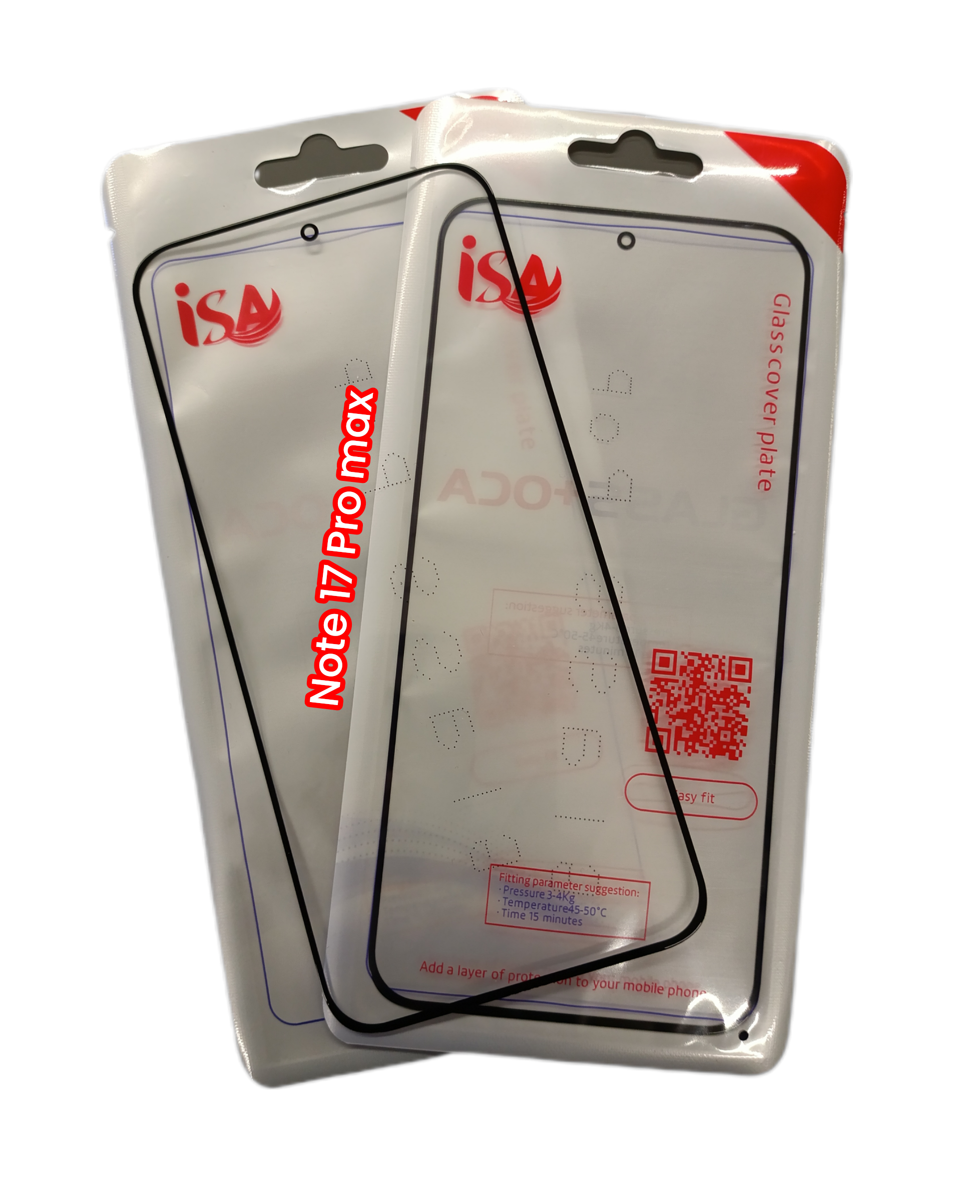 گلس تعمیراتی شیائومی XIAOMI REDMI NOTE 17 PRO MAX اورجینال با OCA