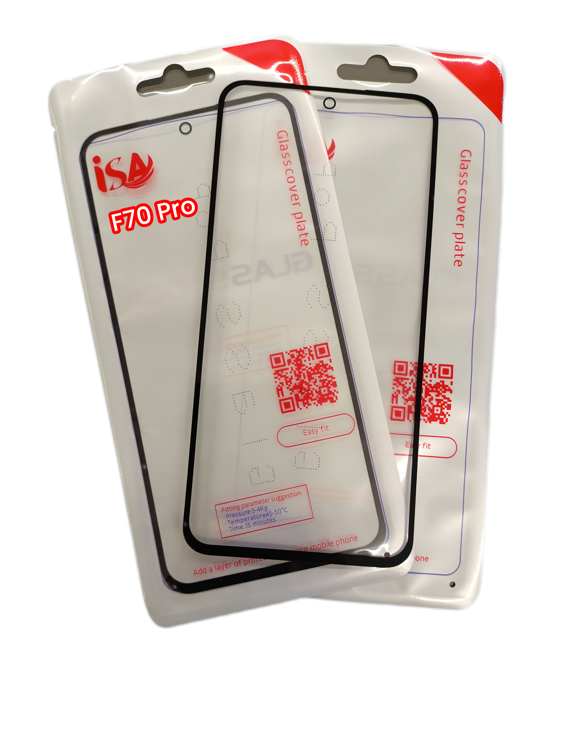 گلس تعمیراتی سامسونگ SAMSUNG GALAXY F70 PRO اورجینال با OCA