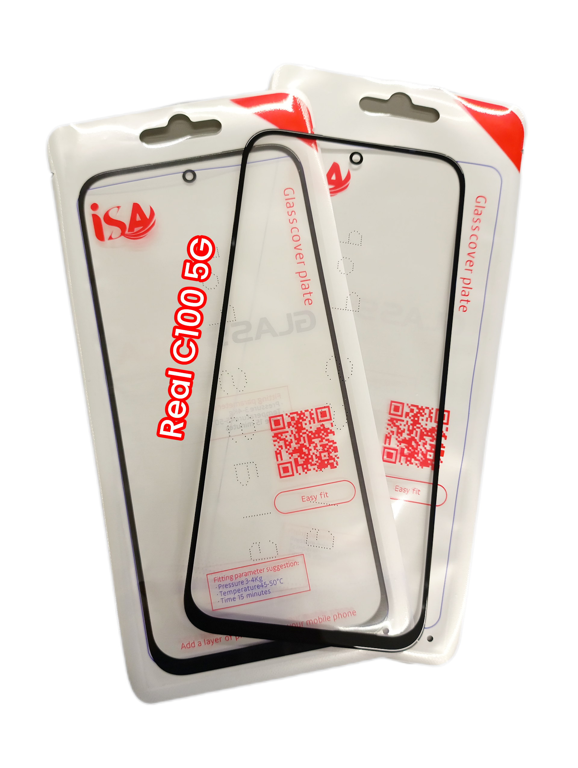 گلس تعمیراتی ریلمی  REALME C100 5G اورجینال با OCA